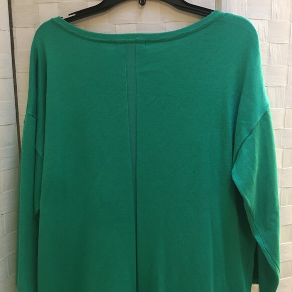 Nwt Tint & Shadow green tunic sweater 1X - Picture 9 of 10